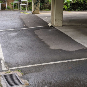 Outdoor lot parking on Outdoor lot parking on
