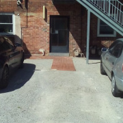 Outdoor lot parking on  