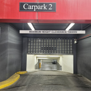 Indoor lot parking on  
