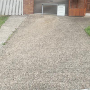 Driveway parking on  