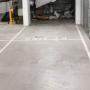 Indoor lot parking on  