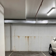 Indoor lot parking on  