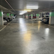 Indoor lot parking on  