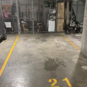 Indoor lot parking on  