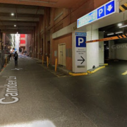 Indoor lot parking on  
