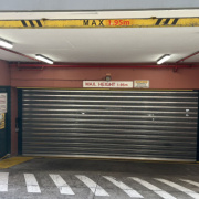 Indoor lot parking on  