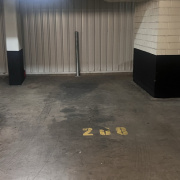 Indoor lot parking on  