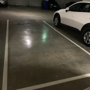 Indoor lot parking on  