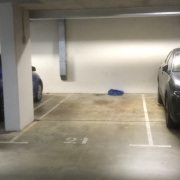 Indoor lot parking on  