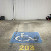 Undercover parking on  