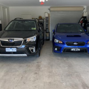 Garage parking on  