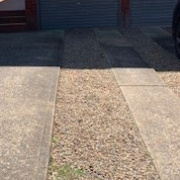 Driveway parking on  