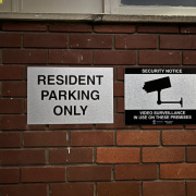 Outdoor lot parking on  
