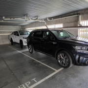 Indoor lot parking on  