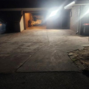 Garage parking on  