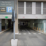 Indoor lot parking on  