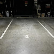 Indoor lot parking on  
