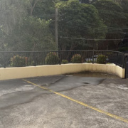 Outdoor lot parking on  