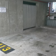 Indoor lot parking on  