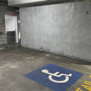 Indoor lot parking on  