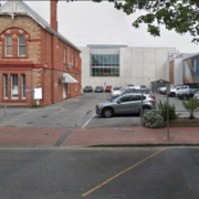 Outdoor lot parking on  