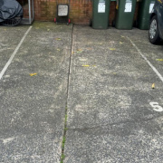 Outdoor lot parking on  