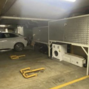 Indoor lot parking on  