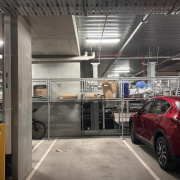 Indoor lot parking on Indoor lot parking on