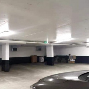 Indoor lot parking on  