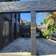 Outdoor lot parking on  