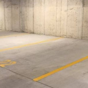 Indoor lot parking on  