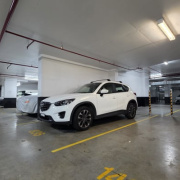 Indoor lot parking on  