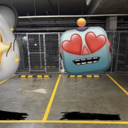 Indoor lot parking on  