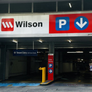 Indoor lot parking on  