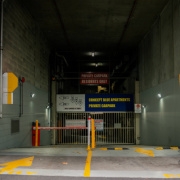 Indoor lot parking on  
