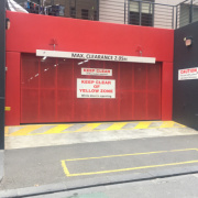 Indoor lot parking on  
