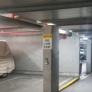 Indoor lot parking on Indoor lot parking on