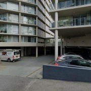 Indoor lot parking on  