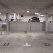 Indoor lot parking on  