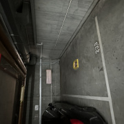 Indoor lot parking on  