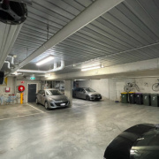 Indoor lot parking on  