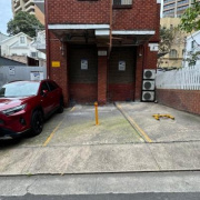 Outdoor lot parking on  
