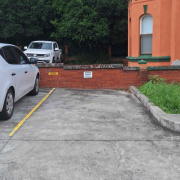 Outside parking on Outside parking on