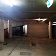 Indoor lot parking on  