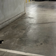 Indoor lot parking on  