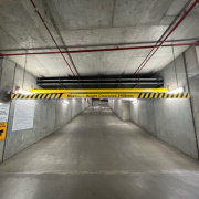 Indoor lot parking on  