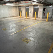 Indoor lot parking on  