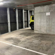 Indoor lot parking on  