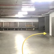Indoor lot parking on  
