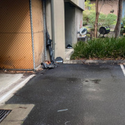 Outside parking on  